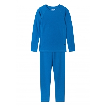 Reima Lani Kids Base Layer Set in Bright Blue