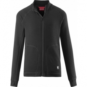Reima Nordlig Junior Midlayer in Black