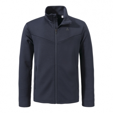 Schoffel Pine Mens Ski Midlayer in Navy Blazer