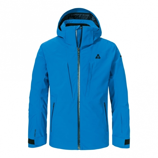 SCHOFFEL Pontre Mens Ski Jacket in Allporta Blue