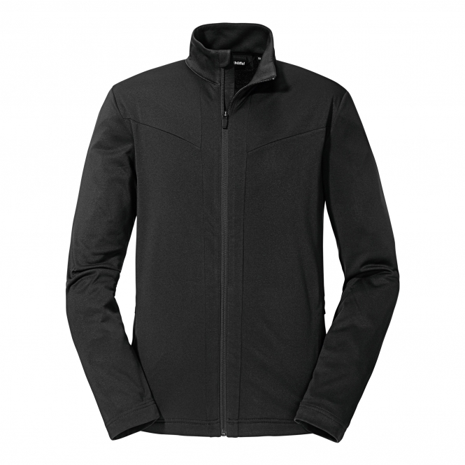 SCHOFFEL Reuti Mens Ski Midlayer in Black