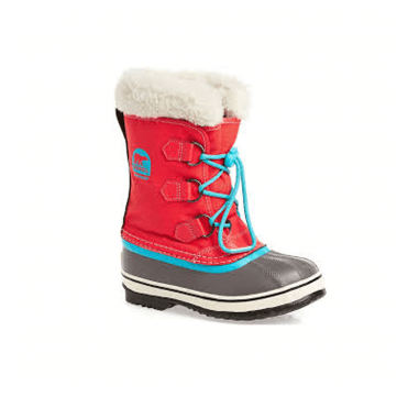 Sorel Yoot Pac Nylon Kids Snow Boot In Juicy and Opal Blue