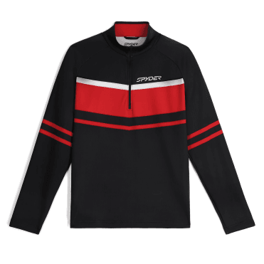 Spyder Legacy Half Zip Base Layer in Black