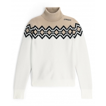 Spyder Stellar Ski Sweater in White