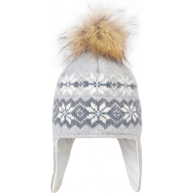 STEFFNER Malmo Inka Womens Ski Hat In Grey