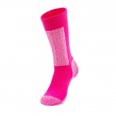 Thorlos Kids Ski Socks in Schuss Pink