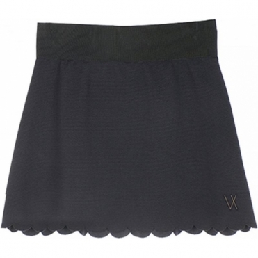 Vieux Jeu Chanelle Tennis Skirt Black