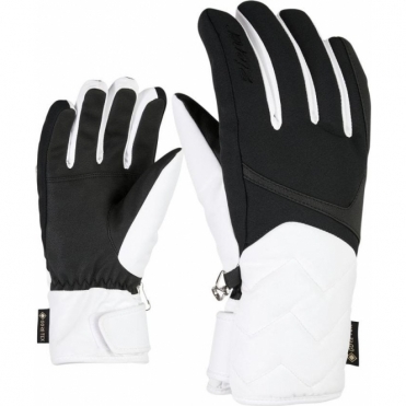 Ziener Kyrena GTX Womens Ski Glove in White